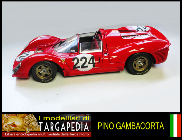 Targa Florio 1967 - Ferrari 330 P4 - Jouef 1.18 (4).jpg